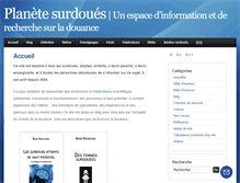 Tablet Screenshot of planetesurdoues.fr